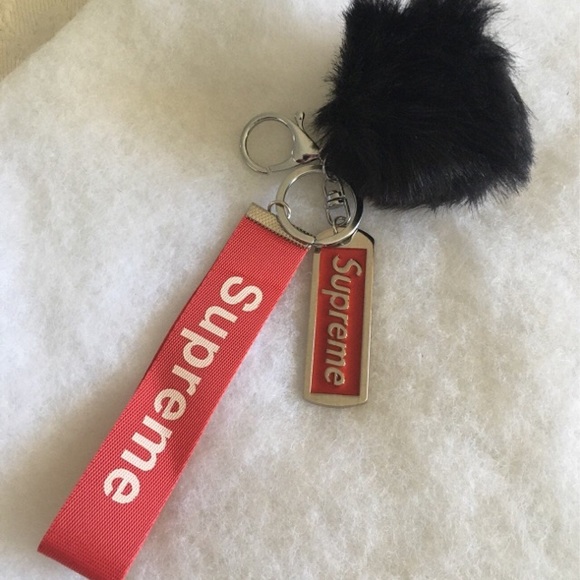 Pompom bag Purse Charm Sup keychain - Picture 5 of 5